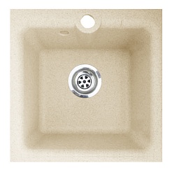 Granfest Мойка кухонная Practic GF-P420 Бежевый – фотография-1